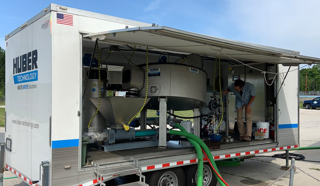 HUBER Disc Thickening Pilot Study at Sister Bay, WI