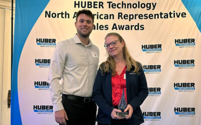 Hyke wins HUBER’s Rookie of the Year!