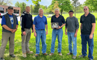 Saukville wins WWTP of the Year!